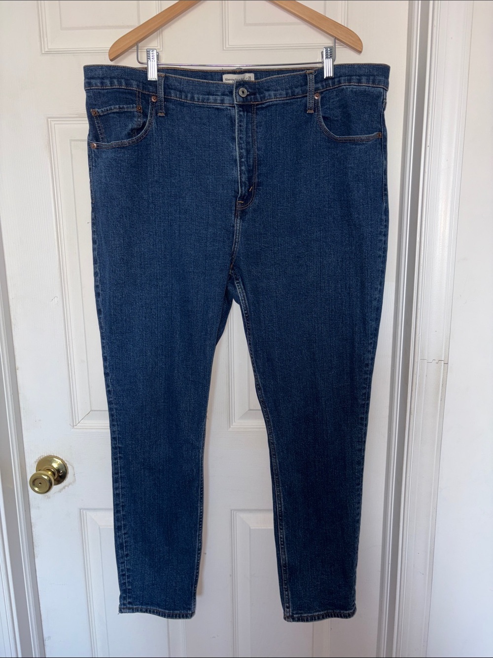 Abercrombie & Fitch The Skinny High Rise Jeans Blue Size 20L